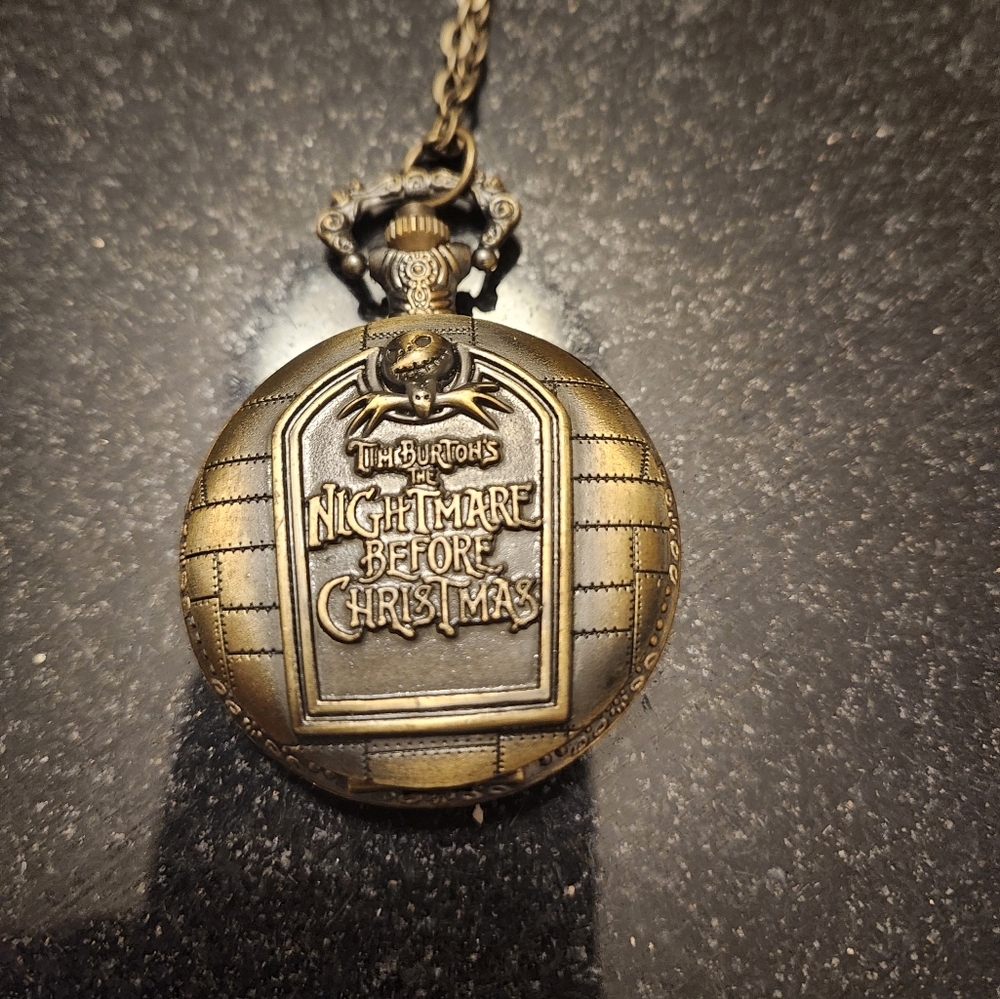 Nightmare before Christmas pocket watch